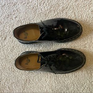 Doc Marten Classic Black Shoes (Shiny)